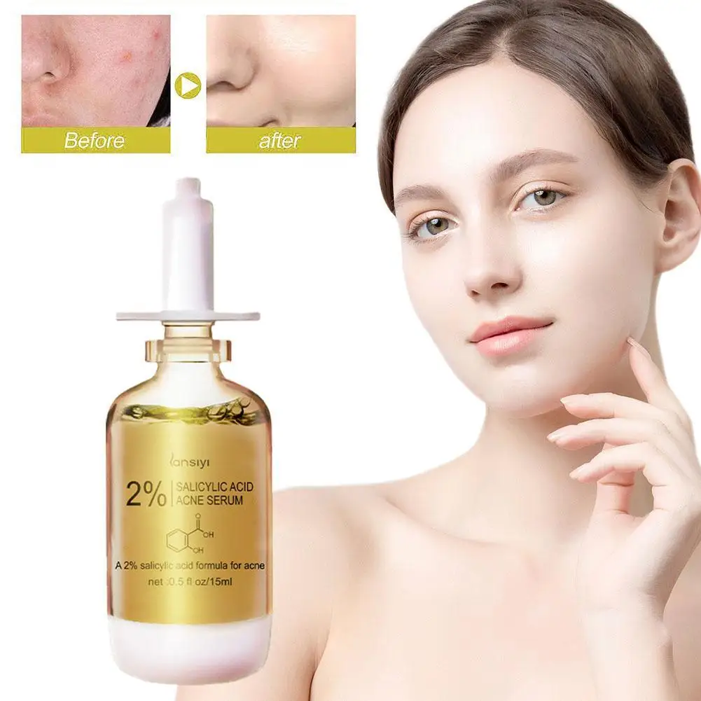 

Salicylic Acid Acne Serum Acne Treatment Skin Shrink Pores Firming Moisturizing Face Serum Skin Care