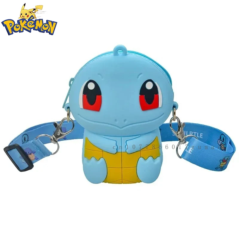 Покемон аниме Пикачу Сквиртл модная сумка принцесса маленький силиконовый