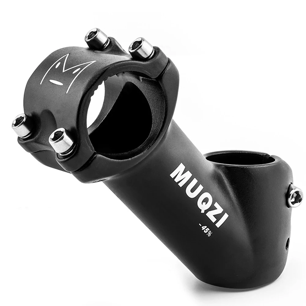 

45 Degree Stem Bicycle Stems Riser Ultra Light Riser 28.6 Height Increase 45 Degrees Aluminum Alloy Bicycle Stem