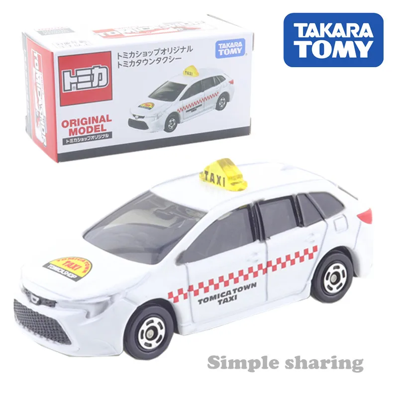 

Takara Tomy Tomica shop original Tomica Town Toyota Corolla Taxi 1/66 Diecast Model Car