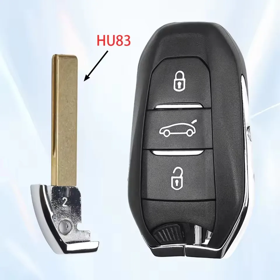 

Умный дистанционный автомобильный брелок Xuri ID4A/ID46 чип 433 МГц для Peugeot 208 308 3008 508 5008 Citroen C4 C4L DS4 DS5 новый без ключа Go