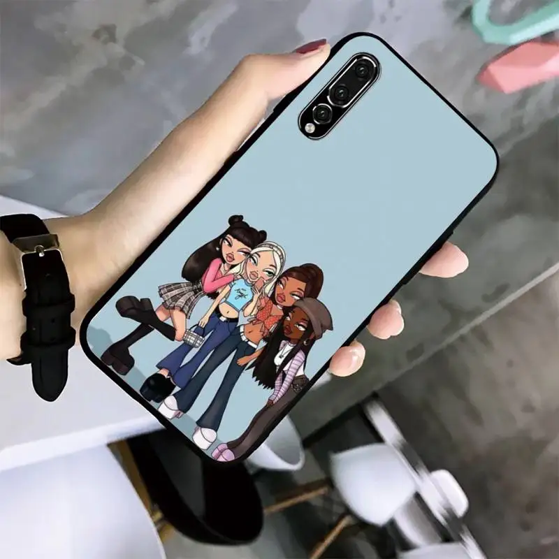 Фото Чехол для телефона с милой куклой для Huawei P10 P20 P30 P50 Lite Pro P Smart Plus №5