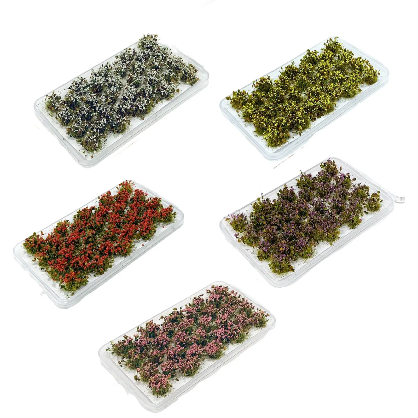 

32x Miniature Flower for Sand Table Building Model Kits Doll House
