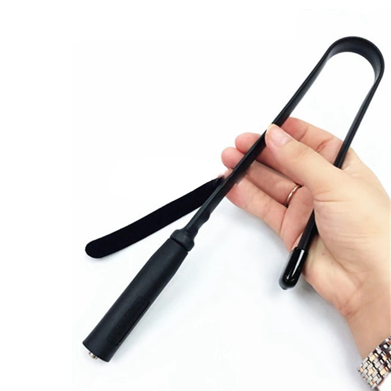 

Hot 18.5-Inch Approximately 47Cm Foldable Antenna Booster Antenna 136/520Mhz Suitable For UV-5R TYT TK3107 3207 BF-888S