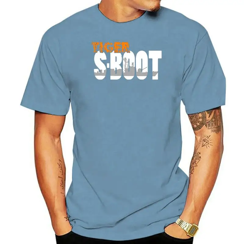 Лидер продаж 2020 модная футболка S-Boot Tiger Class 148 Германия военные войска о-образный