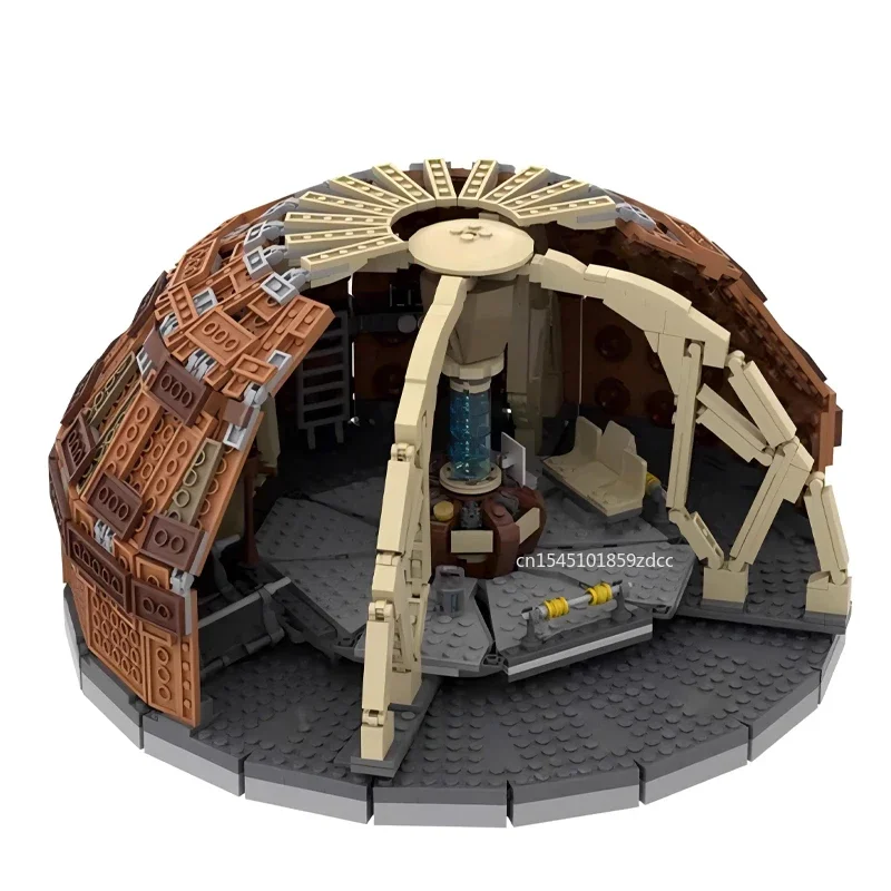 MOC 10th Doctor Tardis Модель Строительные блоки Набор Комната управления фильмом MOC- 183159