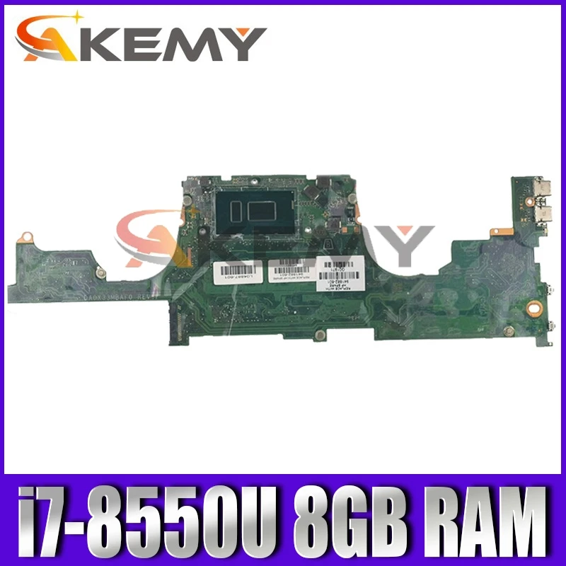 

941883-001 941883-601 For HP Spectre X360 13-AE 13-AE011DX Laptop motherboard DA0X33MBAF0 W/ i7-8550U 8GB RAM 100% Fully Tested