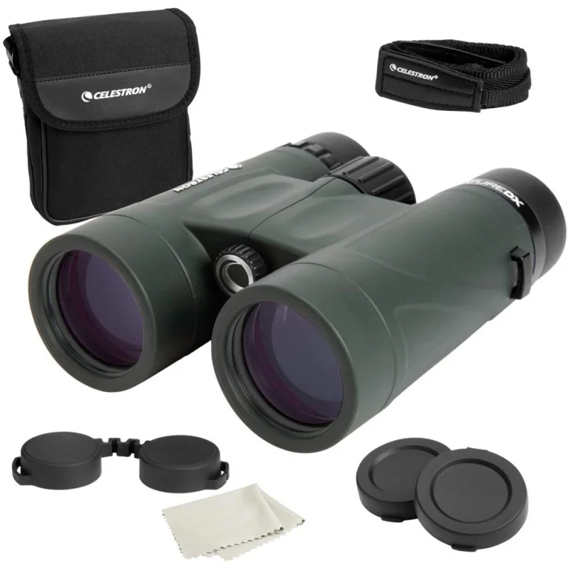 

Celestron Nature DX Astronomy Binoculars, Fully Multi-coated with BaK-4 Prisms, Fog and Waterproof, Top Pick Optics, 8x42 HD