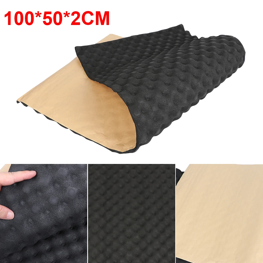 

Car Sound Deadener Mat Insulation Acoustic Dampening Foam Subwoofer Mat Foam Sound Reducing Auto Interior Accessories