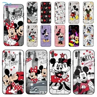disney mickey minnie phone case for huawei honor 10 i 8x c 5a 20 9 10 30 lite pro voew 10 20 v30