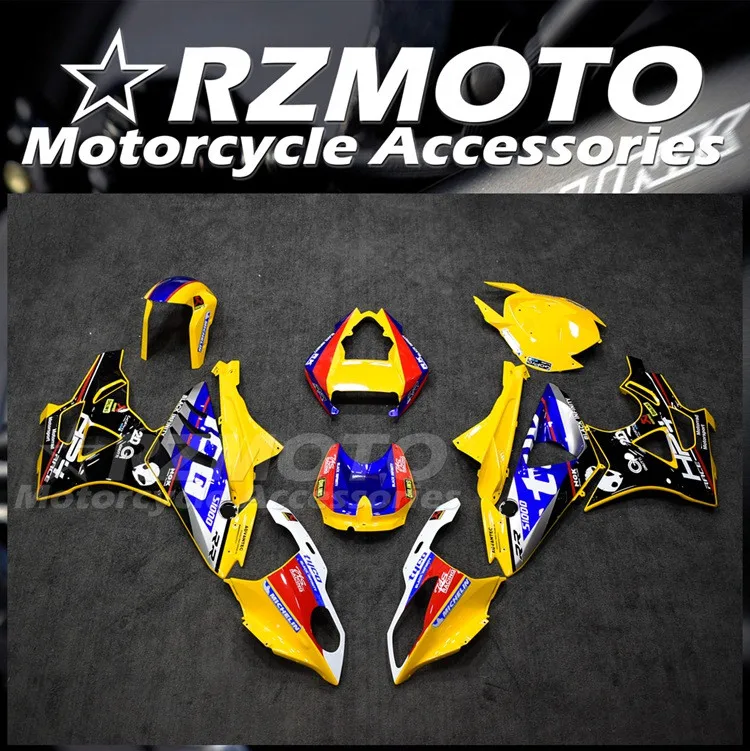 

Injection New ABS Fairings Kit Fit for BMW S1000RR 2009 2010 2011 2012 2013 2014 09 10 11 12 13 14 HP4 Bodywork Set Blue White