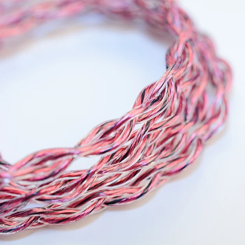 NICEHCK RubyCat аудио сменный кабель Германия медный провод провод для обновления наушников 0,78 мм 2Pin/MMCX для Rockies Daybreak FX17