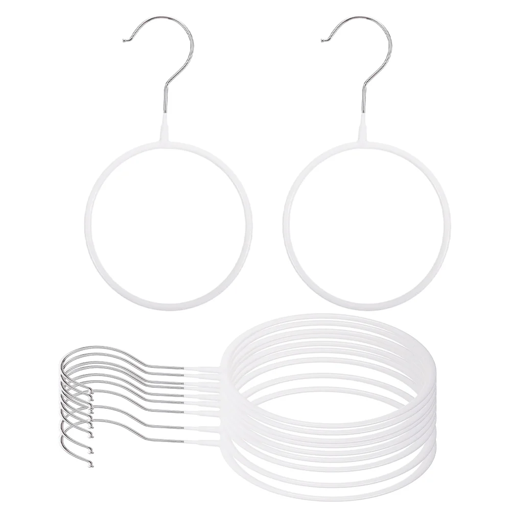 10 шт. вешалки для одежды вешалка полотенец шарф пояс-органайзер шкафа галстук