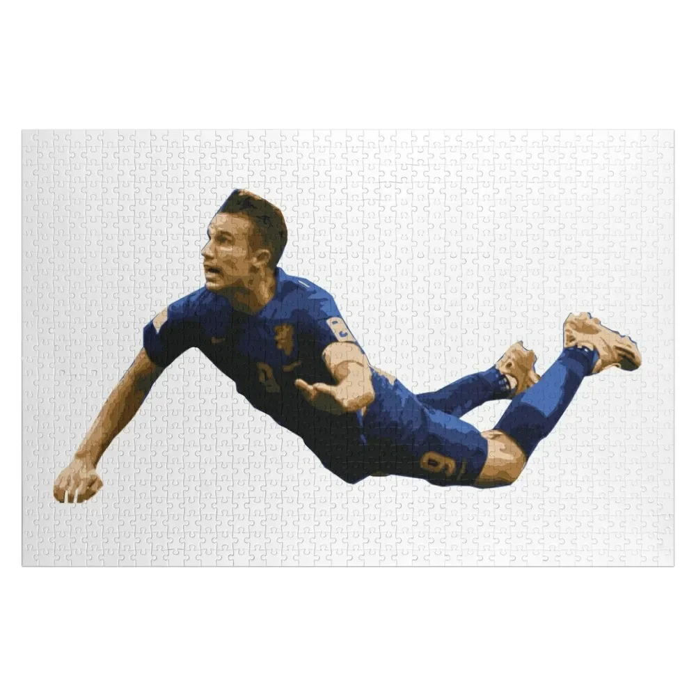 Пазл Van Persie 2010 деревянные животные фото персонализированные подарки пазл