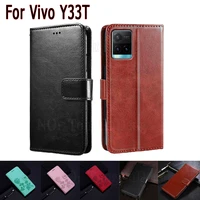 bag cover for vivo y33t case magnetic card flip wallet leather protective etui book for vivo y33 t y 33t phone case coque funda