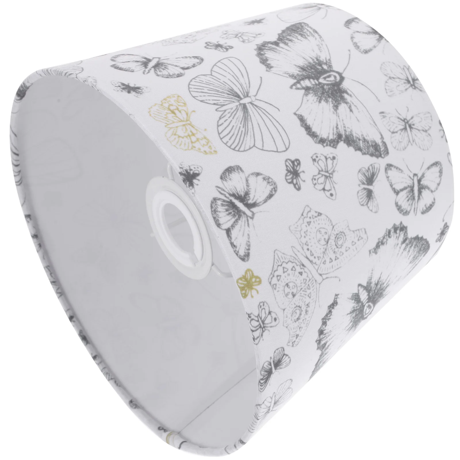 

Fabric Lamp Shade Butterfly Printed Lamp Cover Decorative Table Lamp Shade