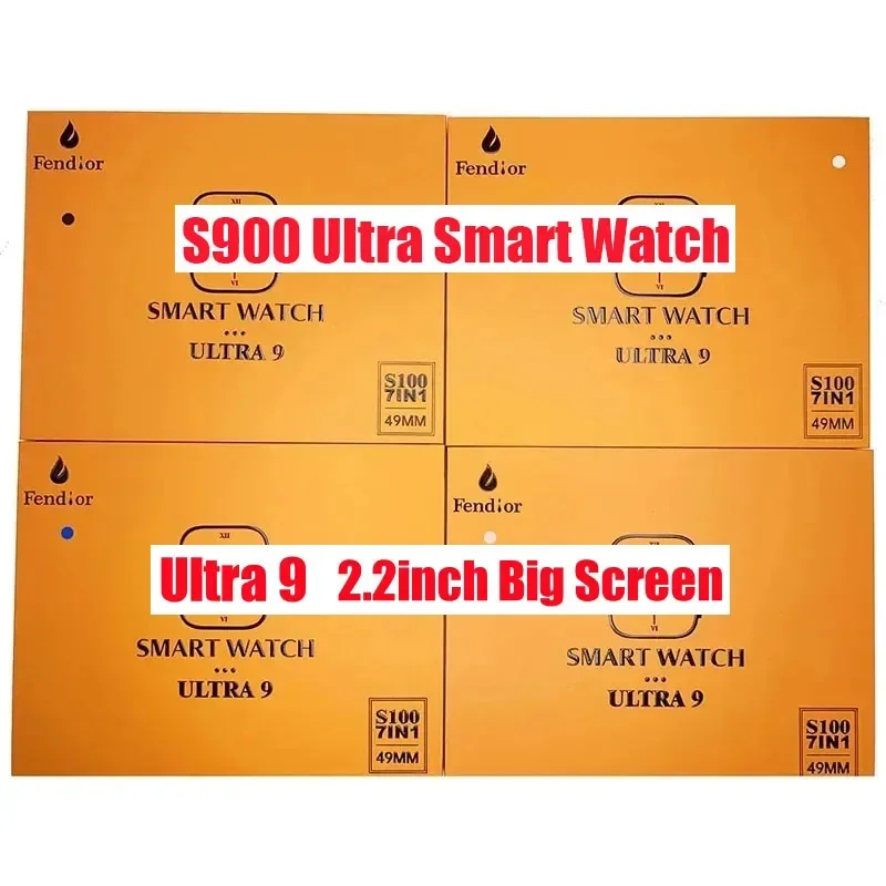 Смарт-часы S900 Ultra by Unihertz круглый IPS-экран монитор сердечного ритма и артериального