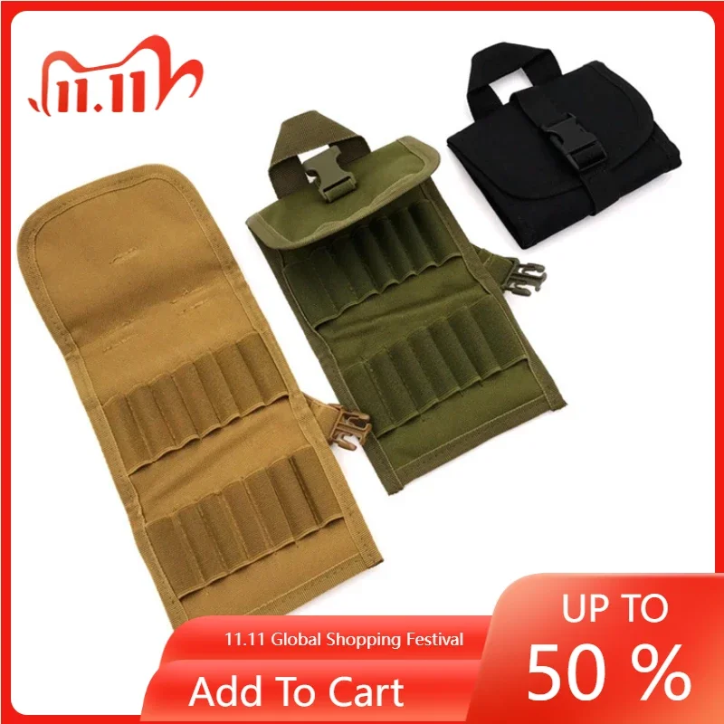 

New Multifunctional Tactical MOLLE Bullet Bag 14 round Mini Bullet Box Ammo Bag
