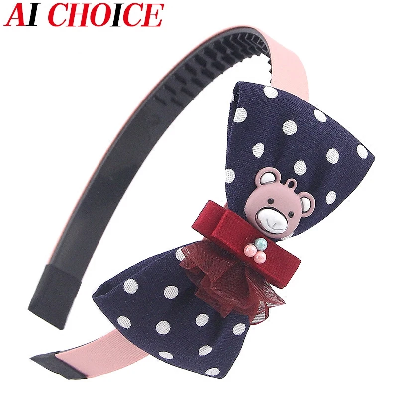 

Multi Style Children Hair Band Bowknot Girls Head Band Clip Students Headwear Hairpins Traditional Princess Hair Accessories