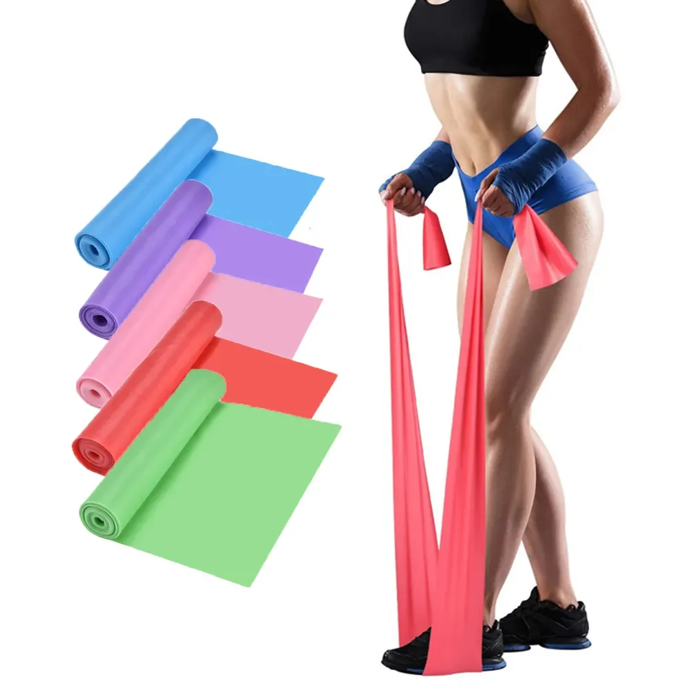 

Resistance Home Natural Accessories Yoga Pilates Sport Yoga Fitness Latex Bands Gym Elastic Rubber Training Band Exercise