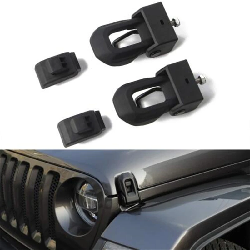 Защелка капота для Jeep Wrangler JK JKU Sahara 2007 2008 2009 2010 2011 2012 2013 2014 2016 2015 2017