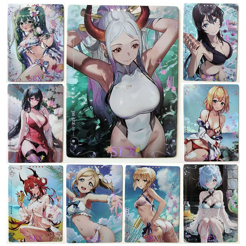 Аниме история богини редкий секс отражения вспышки карты Hatsune Miku Taiho Yamato Игрушки для мальчиков коллекционные карты подарки на день рождения