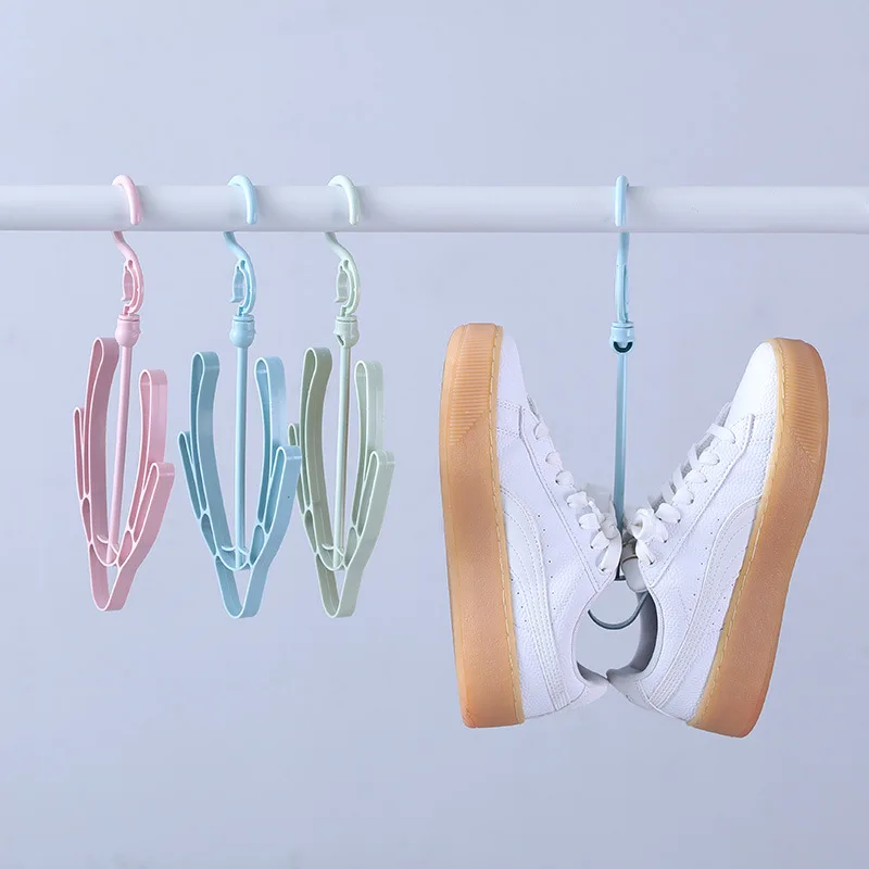 

Windproof Shoe Rack Drying Shoe Rack Double Hook Balcony Multi-purpose Hanger Hanger Hook Drying Shoe Rack Drying Rack Storage
