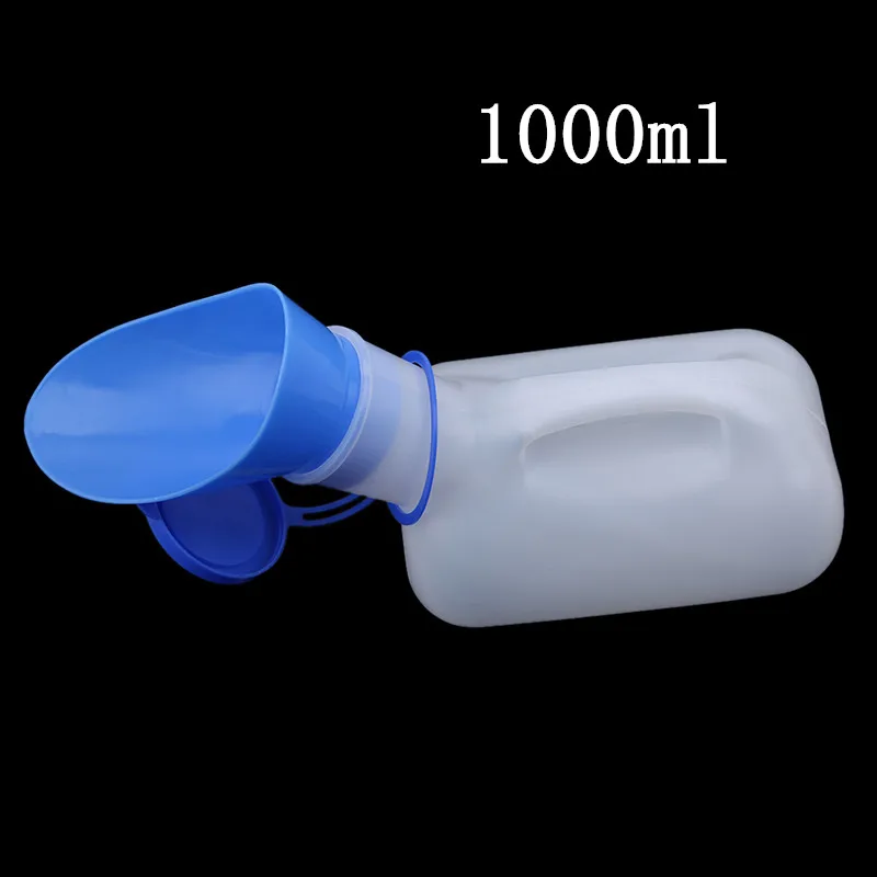 1000ML Urinal Female Male Portable Mobile Toilet Car Travel Journeys Camping Boats Urinal Outdoor Supllies Toilet Aid Bottle