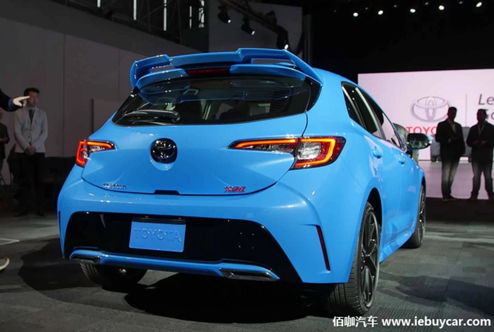 Для Toyota Corolla Hatchback 2019 + новый АБС-пластик неокрашенный праймер задний багажник