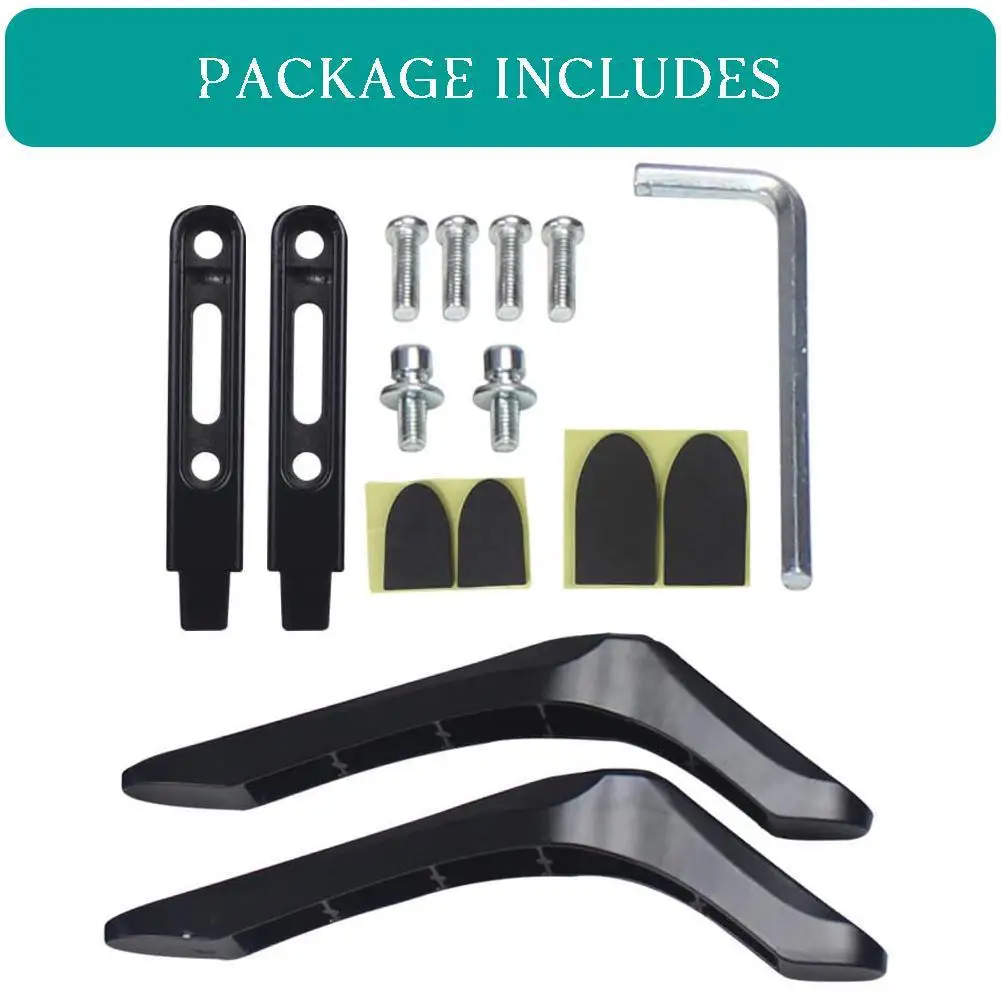 Универсальная Подставка для телевизора 2 шт. базовое крепление ЖК-телевизоров Vizio