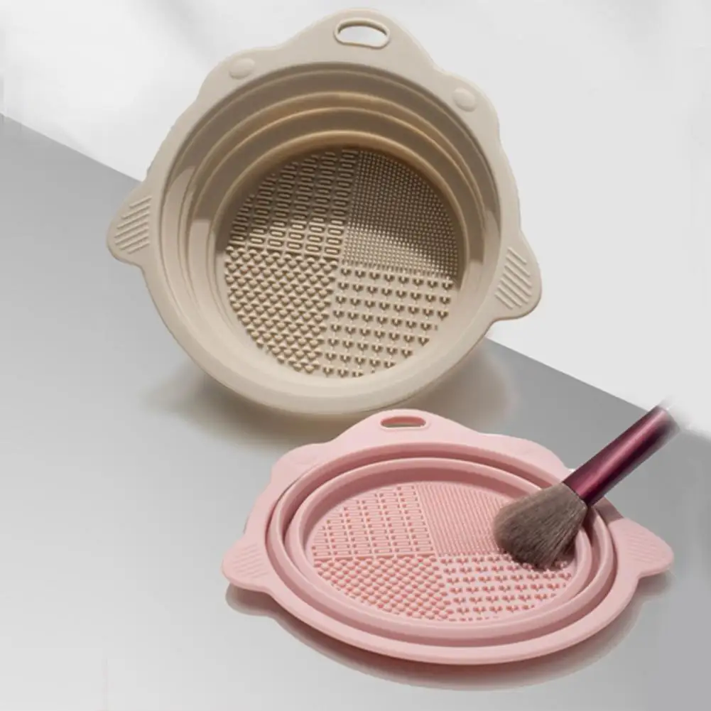 

Инструмент для чистки макияжа, профессиональная герметичная Многофункциональная портативная Кисть для макияжа с гладкой поверхностью