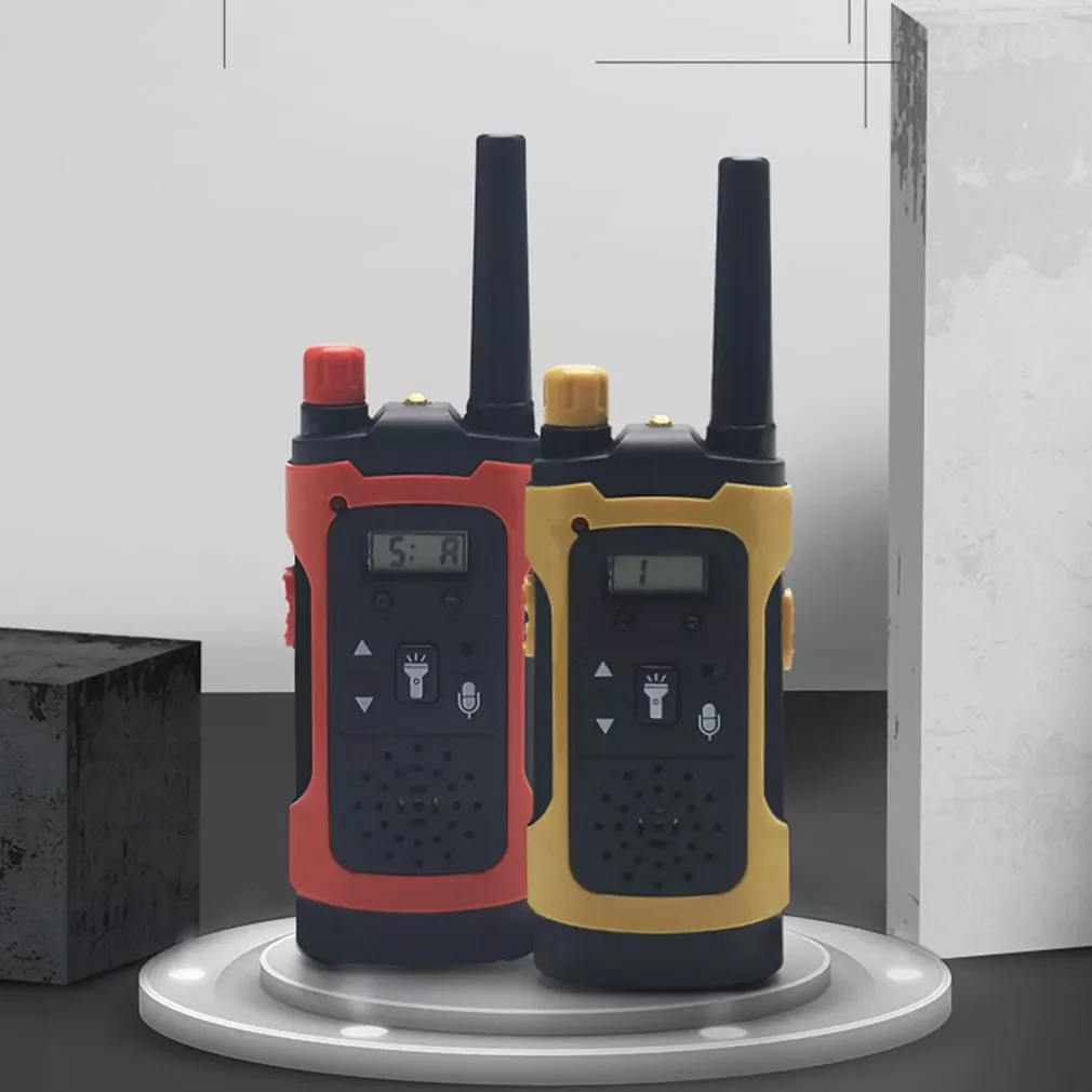 

NEW2023 2Pcs Walkie Talkie Two-way Radio Stations Long Range Walkie-talkies Profesional Mini Walkie Talkie Wireless Call Walkie