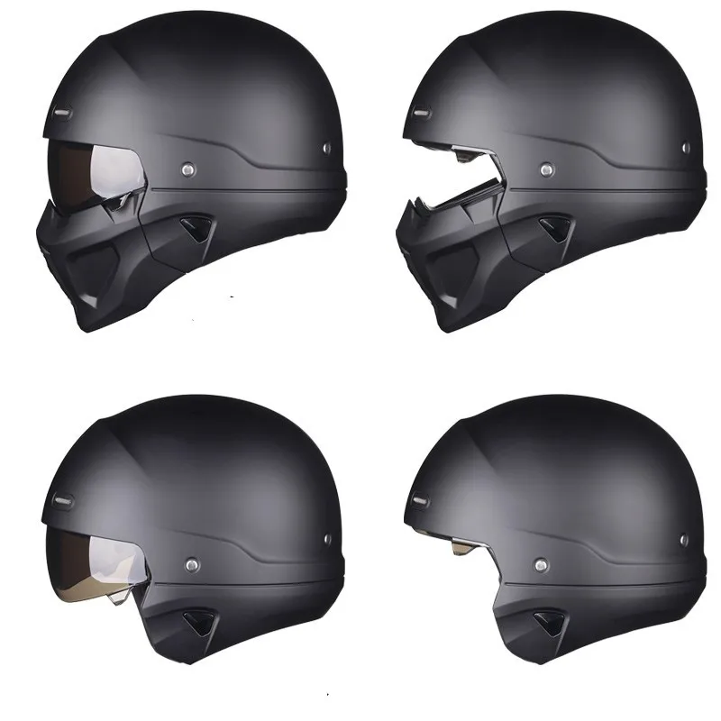 Full Face Capacete Moto Four Season Safety Casque Open Face Motorcycle Helmets Fashional Rogue Helmet Flip Up Cascos Para Moto