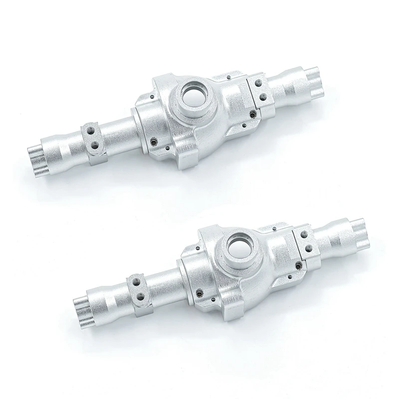 

HOT-2Pcs Metal Front And Rear Axle Housing Axle Shell For Redcat Racing Gen 8 Redcat Gen8 1/10 RC Crawler Car Upgrade Parts