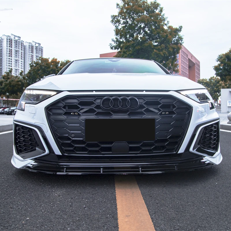 Для Audi A3 A3L седан хэтчбек 2021 22 2023 Передняя фотосессия выхлопная полоса Крышка