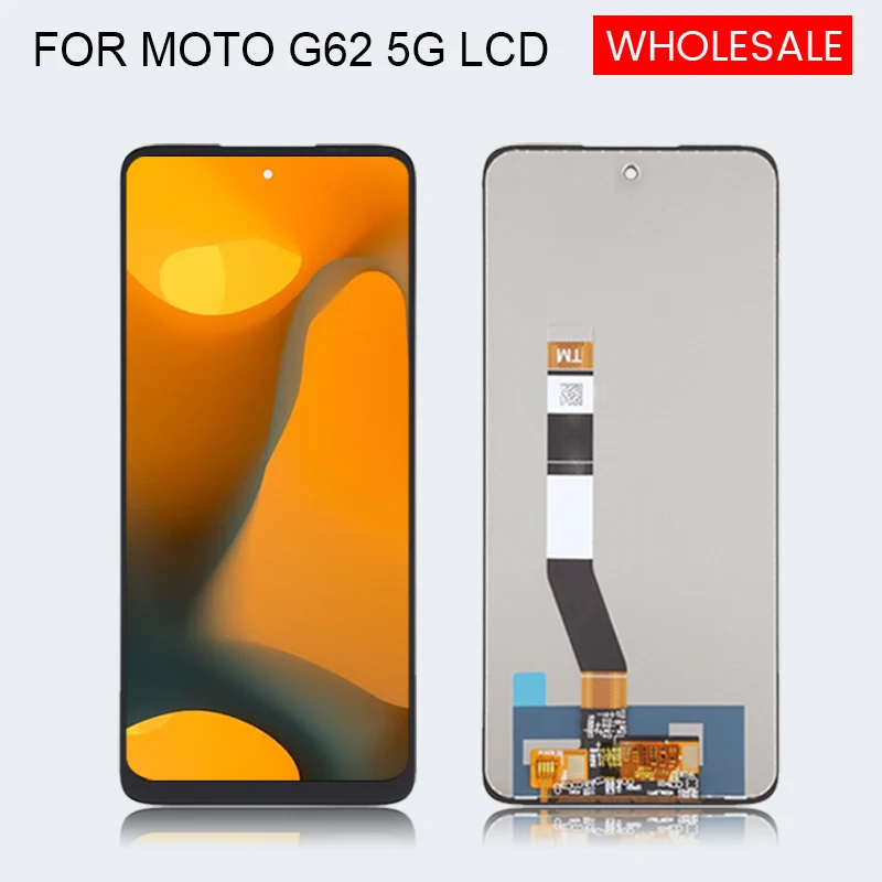 

ЖК-дисплей 6,5 дюйма для Moto G62, сенсорная панель, дигитайзер в сборе, замена для Motorola Moto G62 5G, дисплей с рамкой, бесплатная доставка