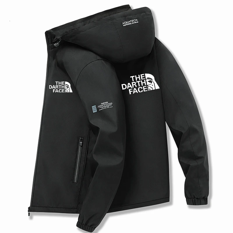 

Мужская ветровка на молнии, модель 2022 года, куртка-бомбер, Повседневная Рабочая куртка на весну и осень, модная уличная куртка для приключений