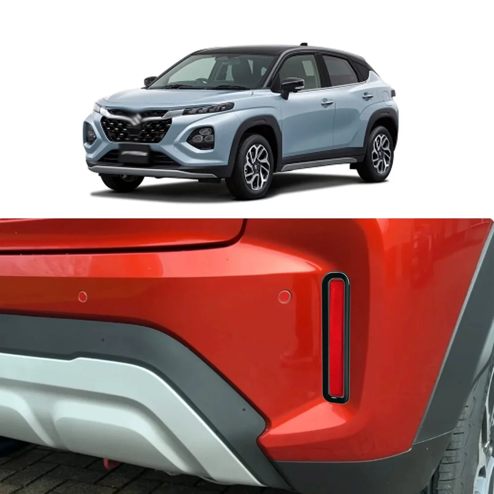 Для Suzuki Fronx WDB3S WEB3S 2024 2025 2026 ABS черная передняя или задняя противотуманная фара