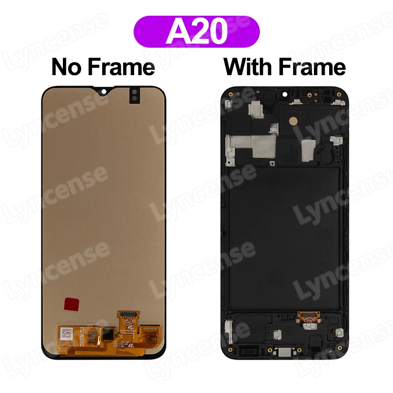 Super AMOLED для Samsung Galaxy A50 дисплей A30 A305 LCD A30S A20 сенсорный экран дигитайзер Запасные