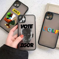 tyler the creator golf igor bees case for iphone 11 12 pro max xs max x xr 7 8 plus 13 pro max 12 mini se 2020 matte hard cover