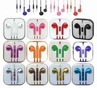 universal 3 5mm in ear stereo earbuds earphone headset with mic for moblies uk