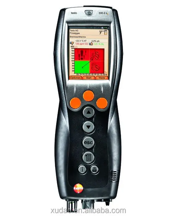 

100% New and Original Testo330- 2 LL Flue Gas Analyzer 0632 3307