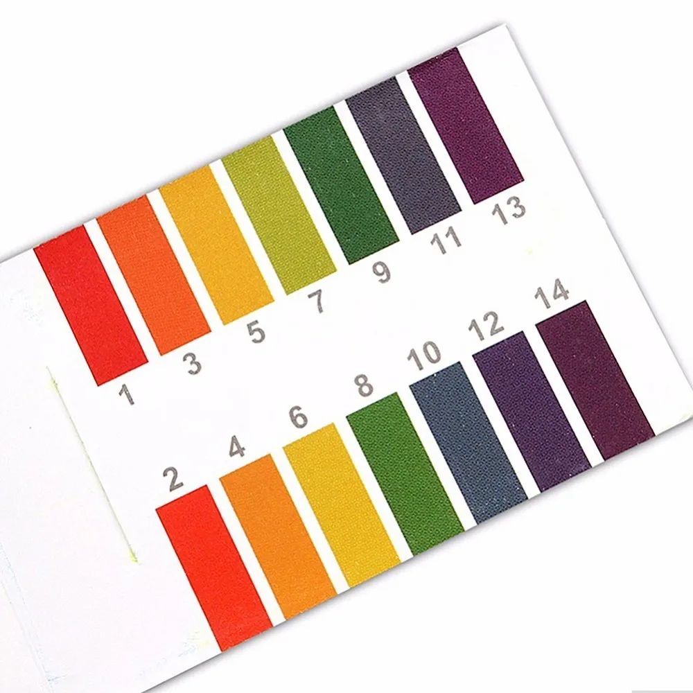 

80 Strips/pack Aquarium Water pH Test Strips Universal Litmus Paper 1-14 Alkaline Indicator Food Urine Lab Soil Body Tester