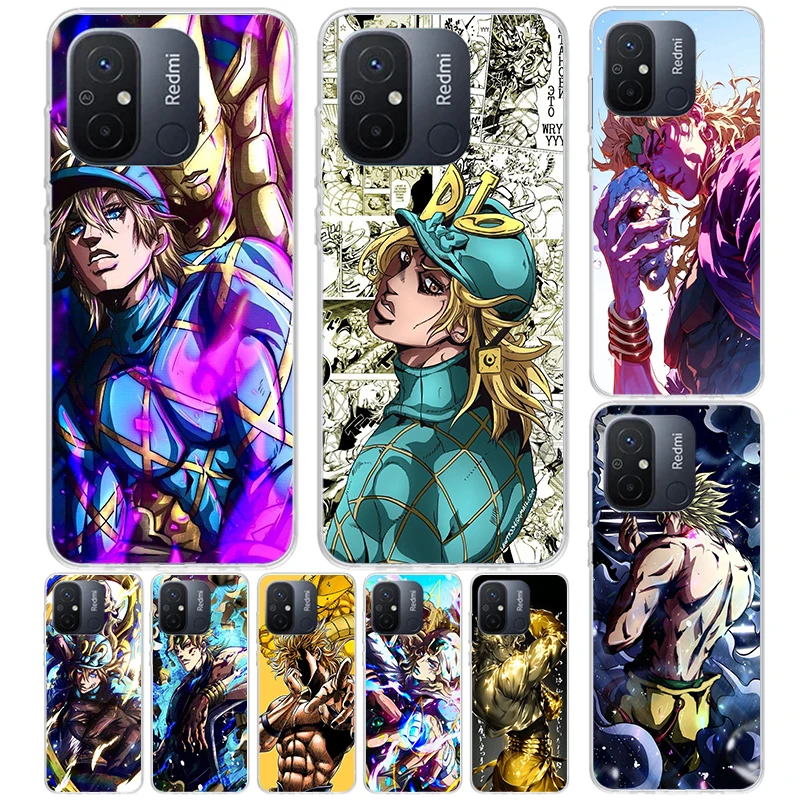 Чехол JoJo Adventure Dio Diego Brando для Xiaomi Redmi 12 12C 10 10C 9 9C 9T 9A чехол телефона 10A 8A 8 7A 7 6A 6 Pro K70 K60