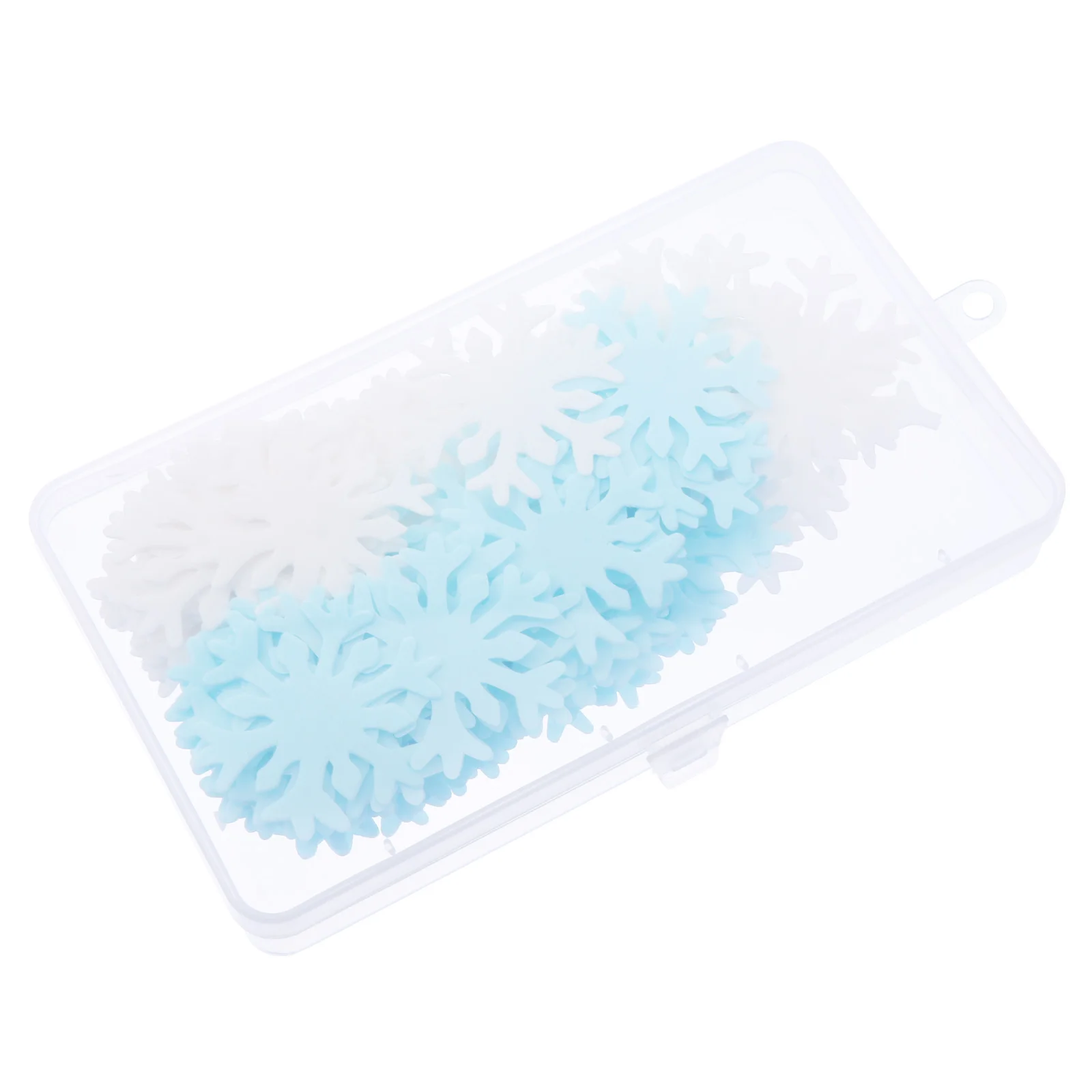 

Glutinous Rice Paper Snowflakes Beautiful Wafer Dessert Christmas Supplies Sticky Edible Cake Decors