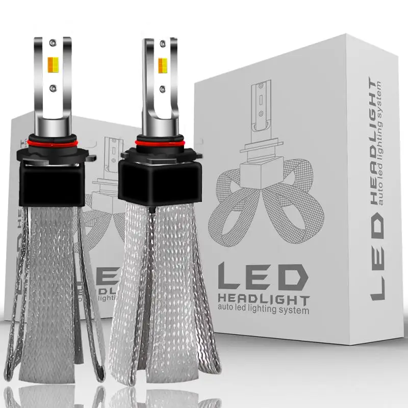 

Hot Sale Super Quality 2x Car LED Headlight Kit 9006 200W 80000LM Bright LED Bulbs Lamp 6000K Auto Car Styling Auto Accessories