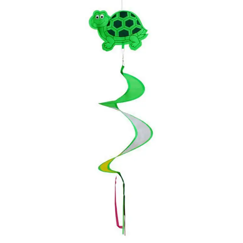 

Animal Wind Spinner Kids Hanging Colorful Spiral Windchimes Creative DIY Children Craft For Garden Decor Home Party Accessories