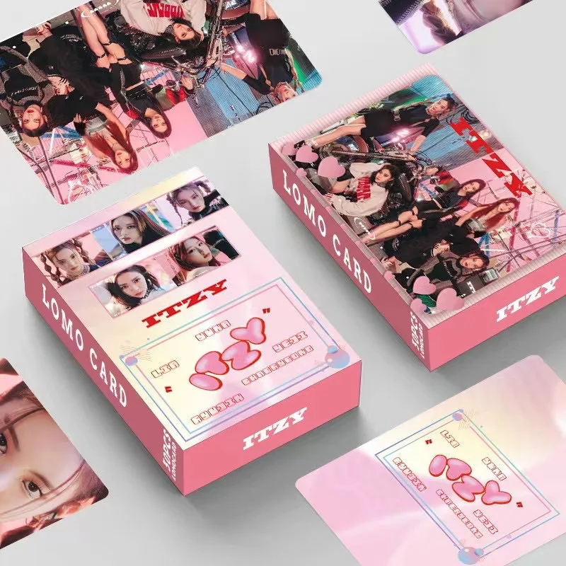 

Kpop Idol 30 шт./набор Lomo карты ITZY Фотокарточка открытка для коллекции поклонников