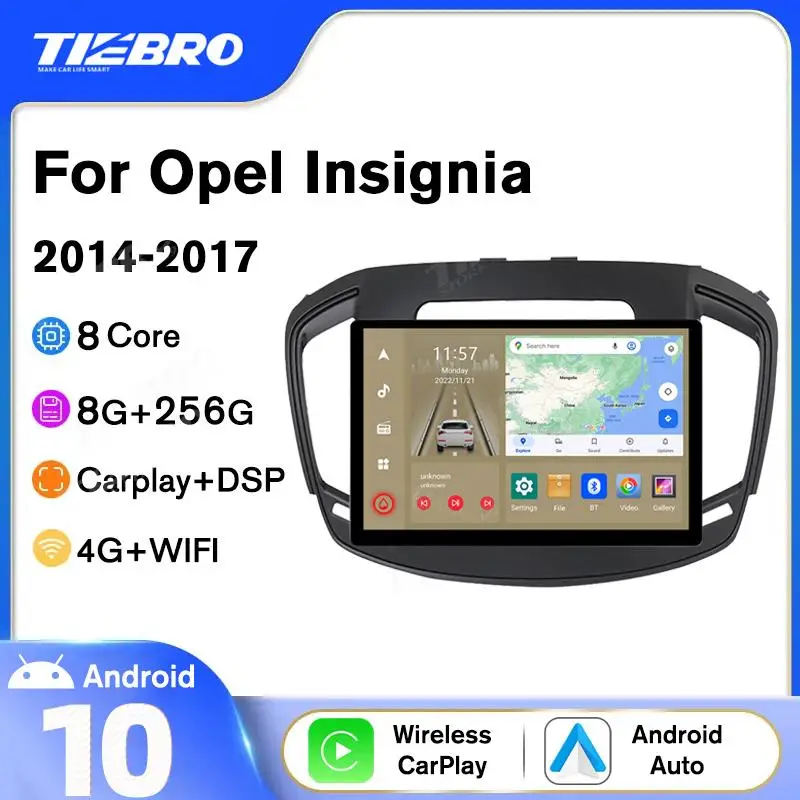 

Автомобильное радио с сенсорным экраном 13 дюймов для Opel Insignia для Buick Regal 2014-2017 Carplay 1920*1200P автомобильный стерео Мультимедийный видеоплеер