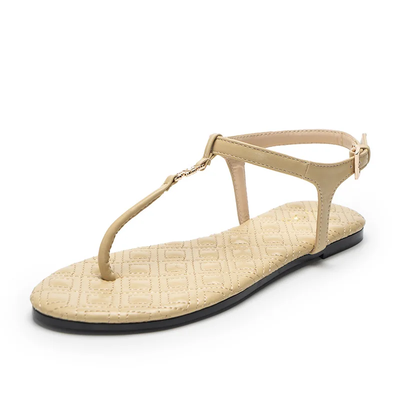 Women Brand Slippers Summer Slides Open Toe Flat Casual Shoes Leisure Sandal Female Beach Flip Flops Big Size 42